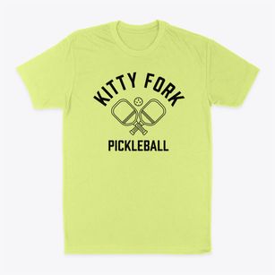Kitty Fork North Carolina Pickleball Classic Dad T-Shirt
