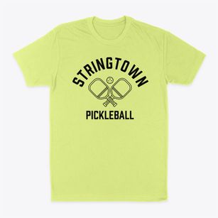 Stringtown Missouri Pickleball Classic Dad T-Shirt