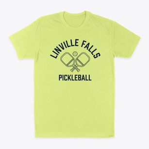 Linville Falls North Carolina Pickleball Classic Dad T-Shirt