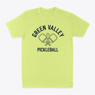 Green Valley North Carolina Pickleball Classic Dad T-Shirt
