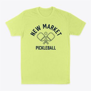 New Market North Carolina Pickleball Classic Dad T-Shirt
