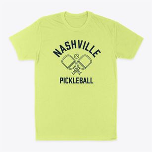 Nashville North Carolina Pickleball Classic Dad T-Shirt