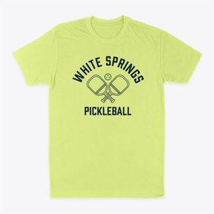 White Springs Pennsylvania Pickleball Classic Dad T-Shirt
