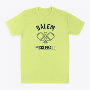 Salem Massachusetts Pickleball Classic Dad T-Shirt