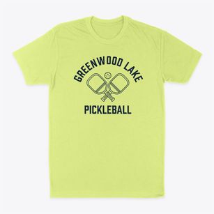 Greenwood Lake New York Pickleball Classic Dad T-Shirt