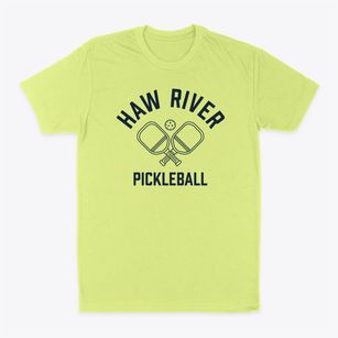 Haw River North Carolina Pickleball Classic Dad T-Shirt