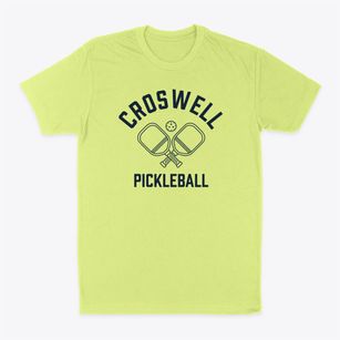 Croswell Michigan Pickleball Classic Dad T-Shirt
