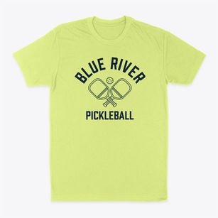Blue River Colorado Pickleball Classic Dad T-Shirt