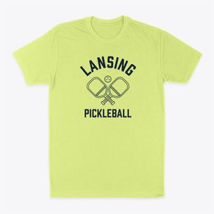 Lansing Michigan Pickleball Classic Dad T-Shirt