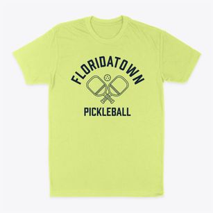 Floridatown Florida Pickleball Classic Dad T-Shirt