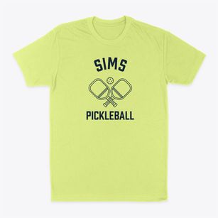 Sims North Carolina Pickleball Classic Dad T-Shirt