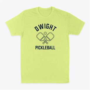 Dwight Kansas Pickleball Classic Dad T-Shirt
