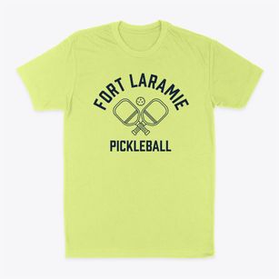 Fort Laramie Wyoming Pickleball Classic Dad T-Shirt