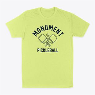 Monument Oregon Pickleball Classic Dad T-Shirt