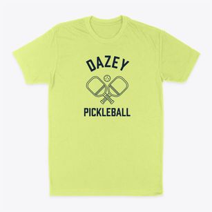 Dazey North Dakota Pickleball Classic Dad T-Shirt