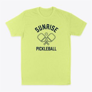 Sunrise Alaska Pickleball Classic Dad T-Shirt