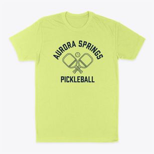 Aurora Springs Missouri Pickleball Classic Dad T-Shirt