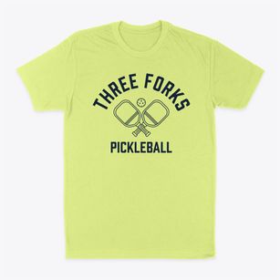 Three Forks North Carolina Pickleball Classic Dad T-Shirt