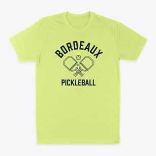 Bordeaux Wyoming Pickleball Classic Dad T-Shirt