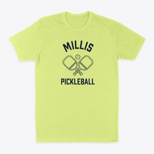 Millis Massachusetts Pickleball Classic Dad T-Shirt