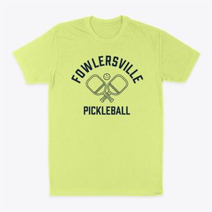 Fowlersville New York Pickleball Classic Dad T-Shirt