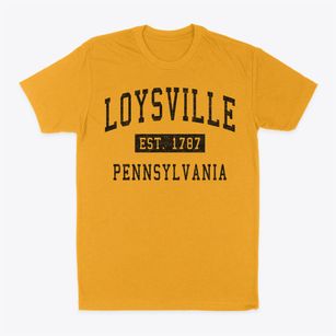 Loysville Pennsylvania Classic Established Classic Dad T-Shirt