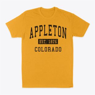 Appleton Colorado Classic Established Classic Dad T-Shirt