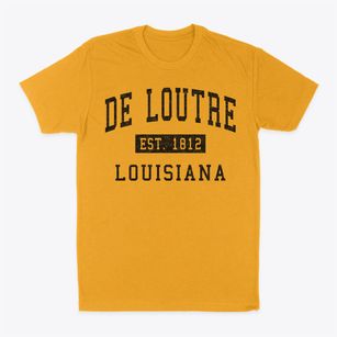 De Loutre Louisiana Classic Established Classic Dad T-Shirt