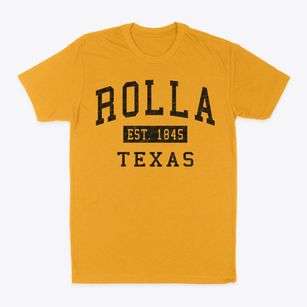 Rolla Texas Classic Established Classic Dad T-Shirt