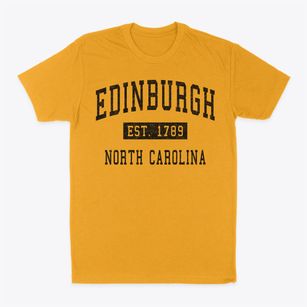 Edinburgh North Carolina Classic Established Classic Dad T-Shirt