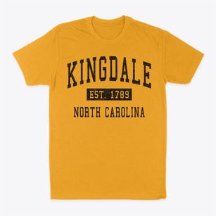 Kingdale North Carolina Classic Established Classic Dad T-Shirt