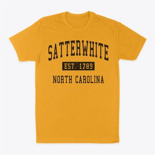 Satterwhite North Carolina Classic Established Classic Dad T-Shirt