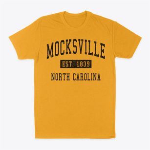 Mocksville North Carolina Classic Established Classic Dad T-Shirt