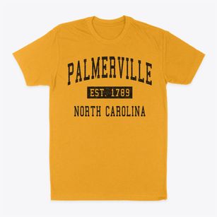 Palmerville North Carolina Classic Established Classic Dad T-Shirt