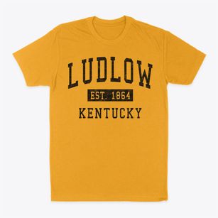 Ludlow Kentucky Classic Established Classic Dad T-Shirt