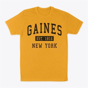 Gaines New York Classic Established Classic Dad T-Shirt