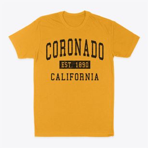 Coronado California Classic Established Classic Dad T-Shirt