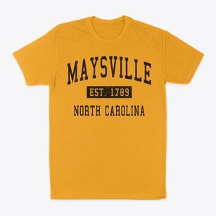 Maysville North Carolina Classic Established Classic Dad T-Shirt