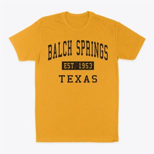 Balch Springs Texas Classic Established Classic Dad T-Shirt