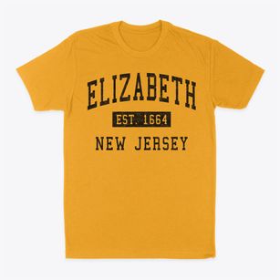 Elizabeth New Jersey Classic Established Classic Dad T-Shirt