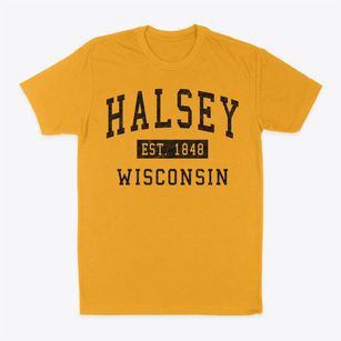 Halsey Wisconsin Classic Established Classic Dad T-Shirt