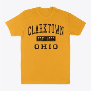 Clarktown Ohio Classic Established Classic Dad T-Shirt