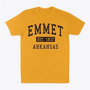 Emmet Arkansas Classic Established Classic Dad T-Shirt