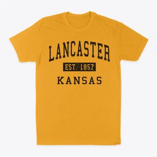 Lancaster Kansas Classic Established Classic Dad T-Shirt