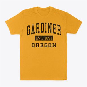 Gardiner Oregon Classic Established Classic Dad T-Shirt