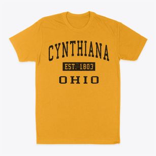 Cynthiana Ohio Classic Established Classic Dad T-Shirt