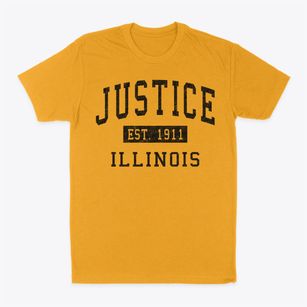 Justice Illinois Classic Established Classic Dad T-Shirt