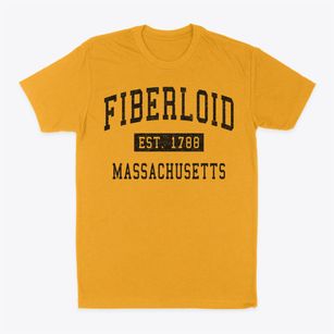 Fiberloid Massachusetts Classic Established Classic Dad T-Shirt