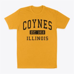 Coynes Illinois Classic Established Classic Dad T-Shirt