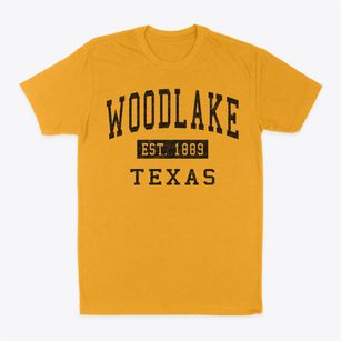 Woodlake Texas Classic Established Classic Dad T-Shirt